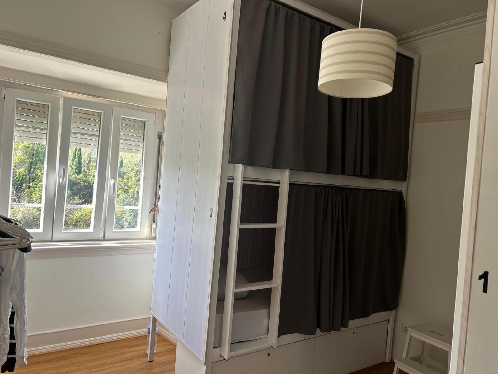 Bed 4-Bed Male Dormitory Room