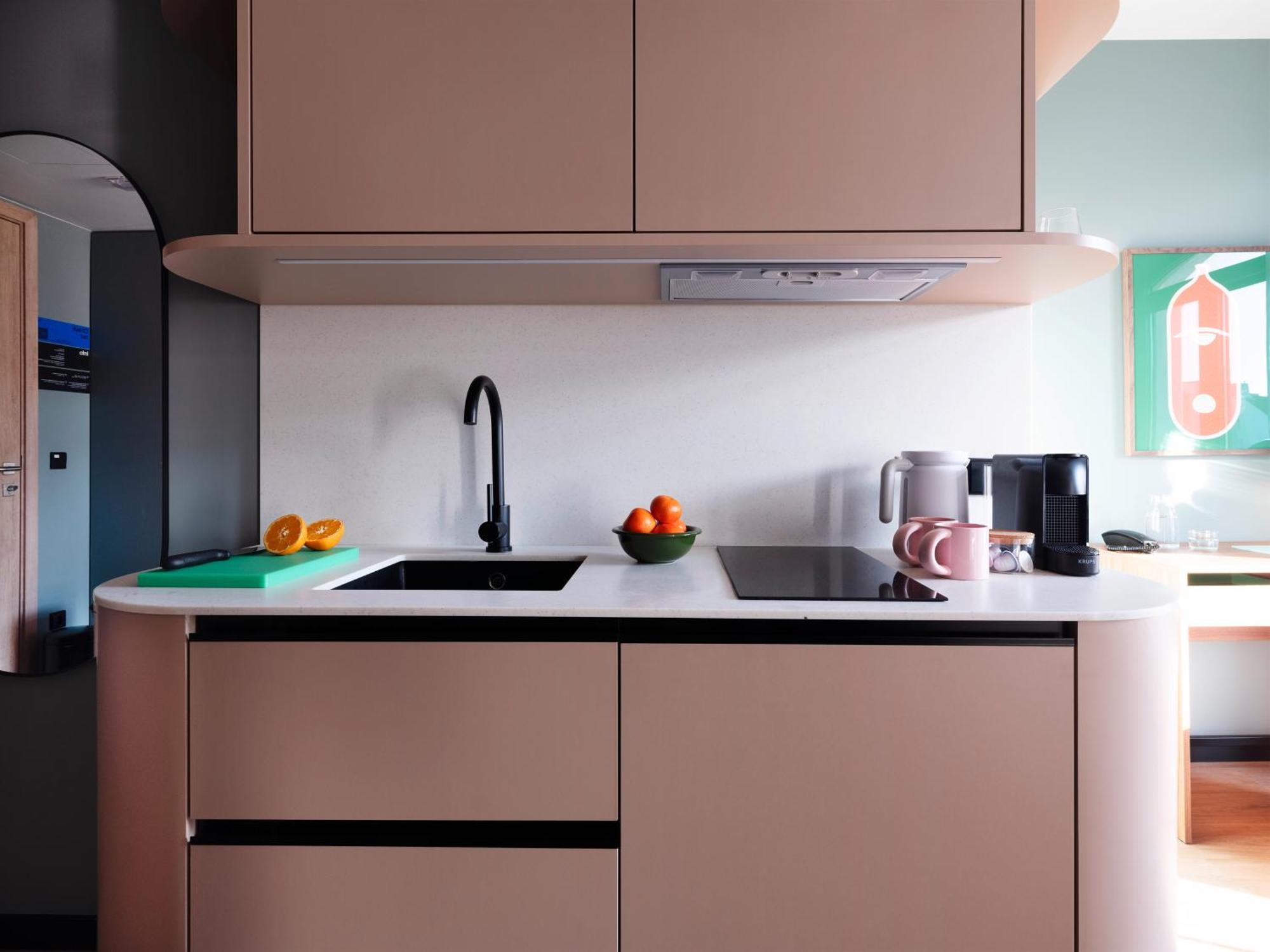 Large Studio Kitchenette Terrace