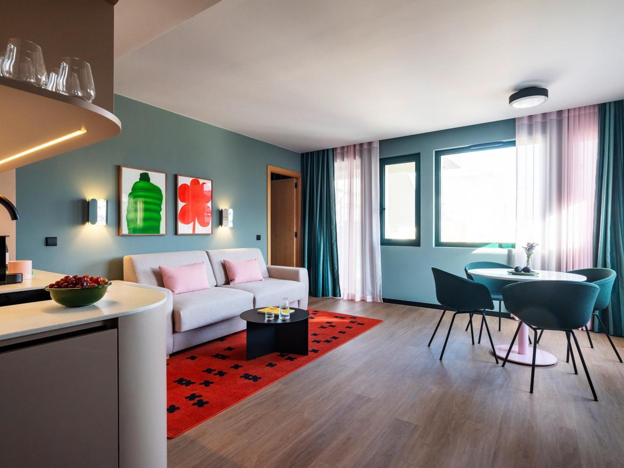One-Bedroom Apartment Terrace Sofa Bed