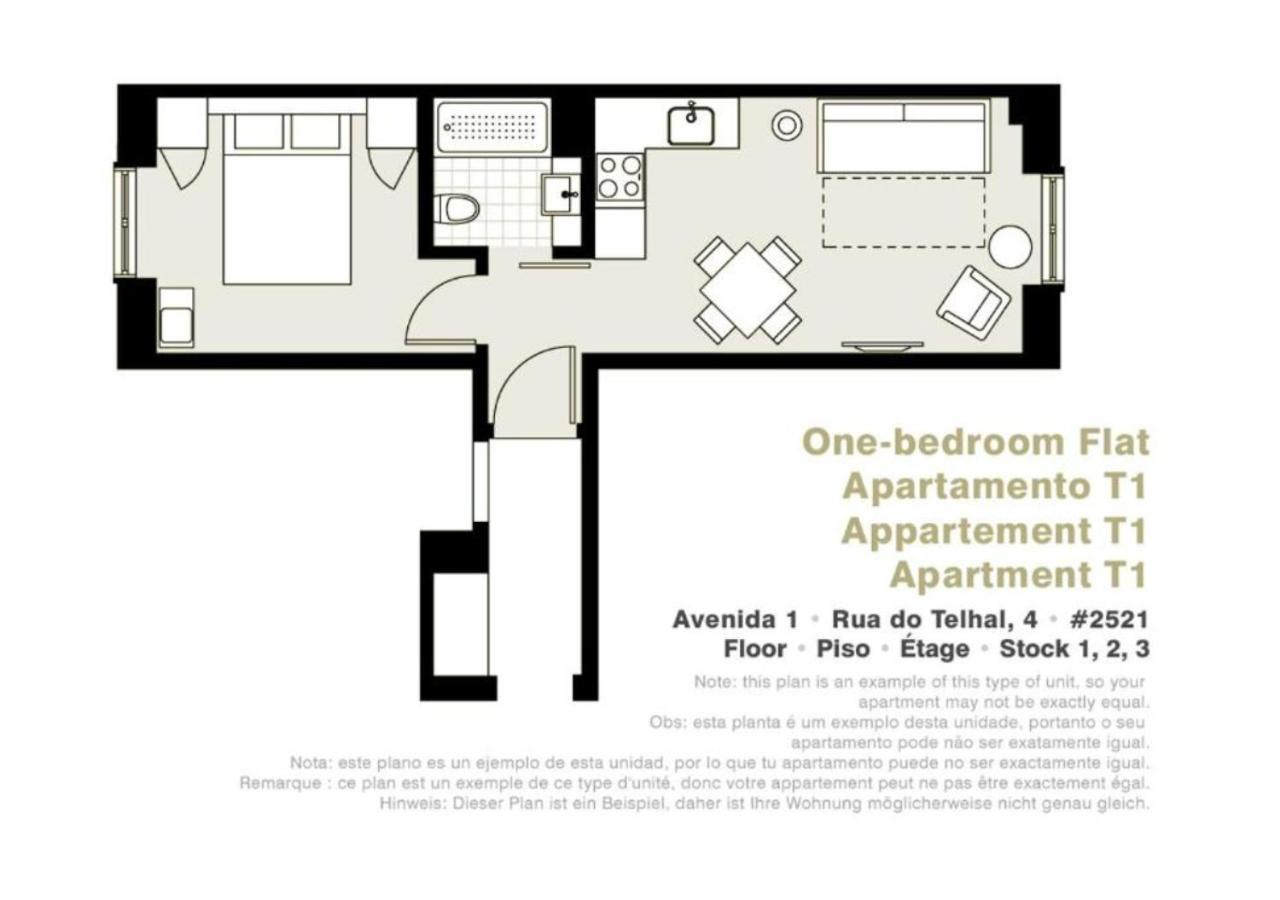 Apartment mit 1 Schlafzimmer